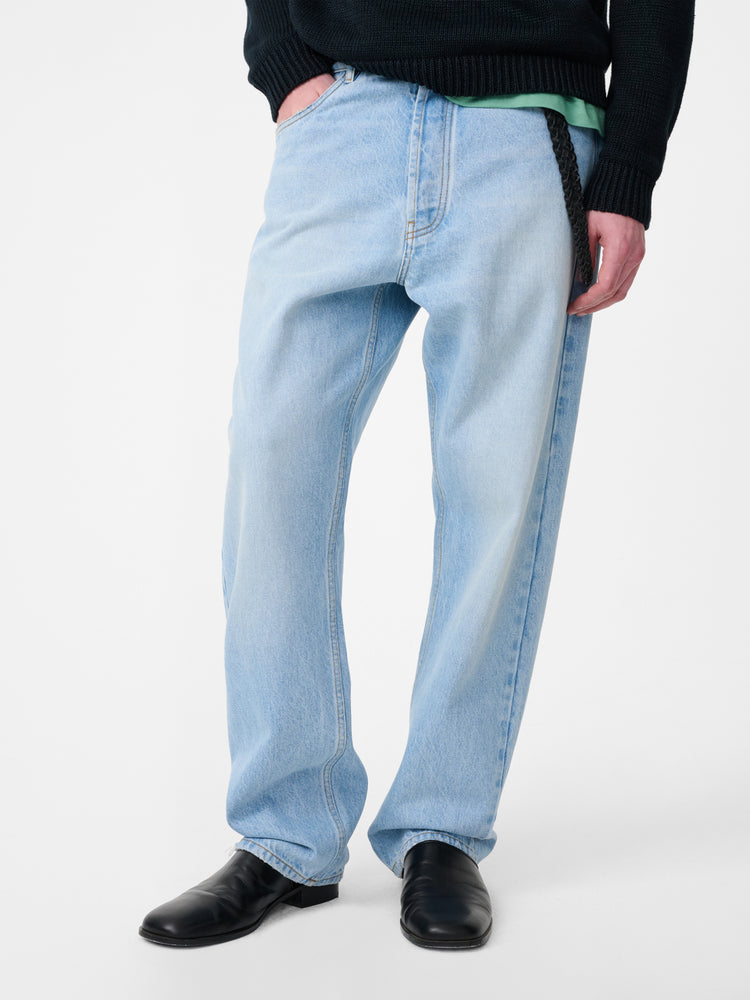 RISO DENM PANT BLEACHED WASH