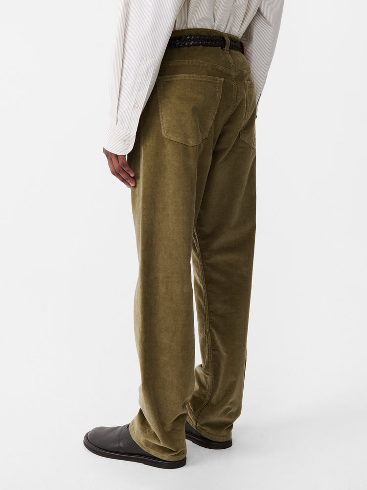 RISO CORDUROY IN LICHEN