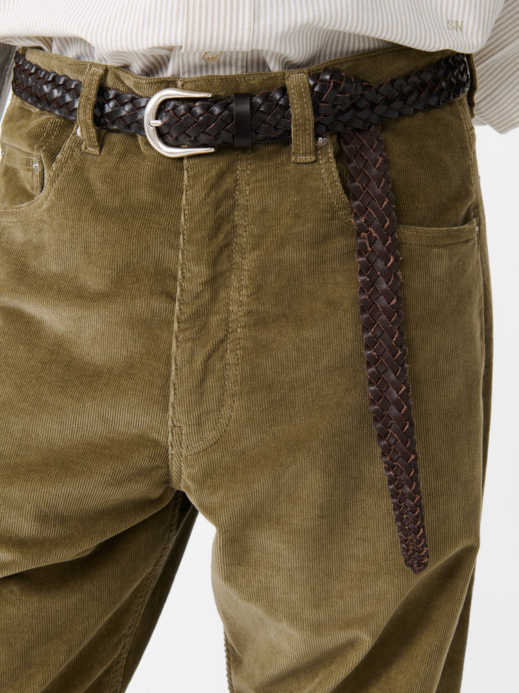 RISO CORDUROY IN LICHEN