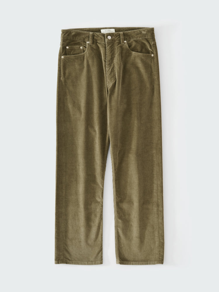 RISO CORDUROY IN LICHEN