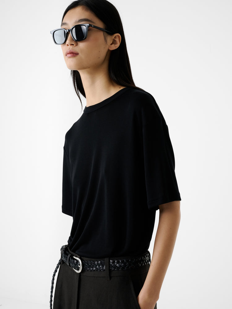 ROND TOP IN BLACK