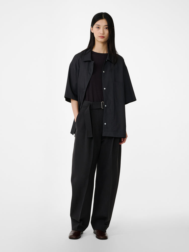 ROND TOP IN BLACK GRAPE