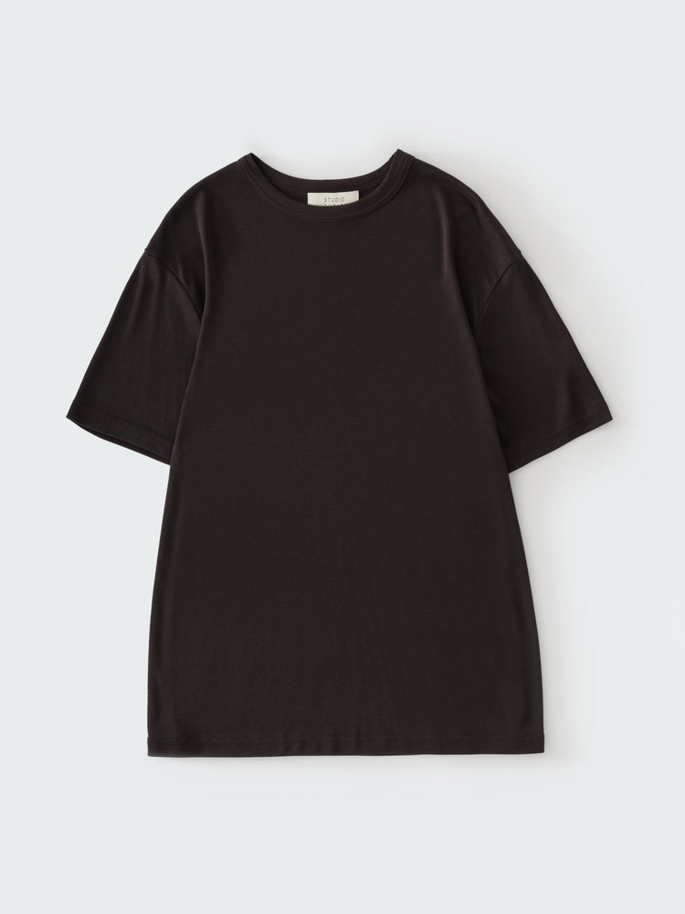 ROND TOP IN BLACK GRAPE