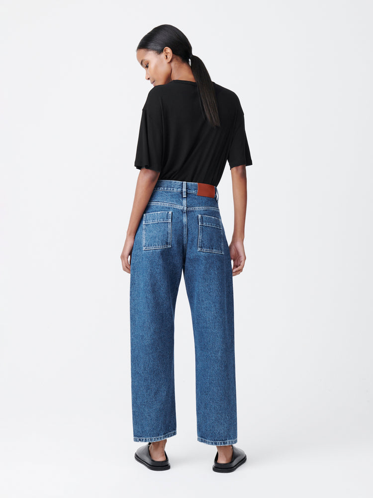 RUTHE DENIM PANT IN BEACH FADE