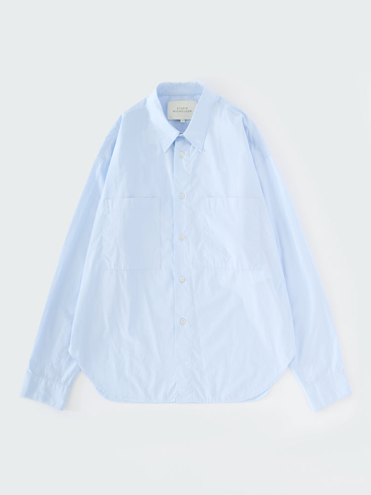 SALIN SHIRT IN SKY BLUE