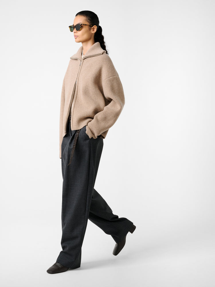 SANDOS KNIT IN OATMEAL