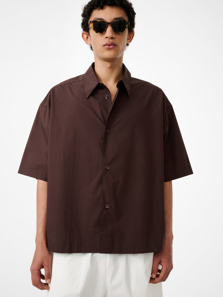 SANKO SHIRT IN COCOA