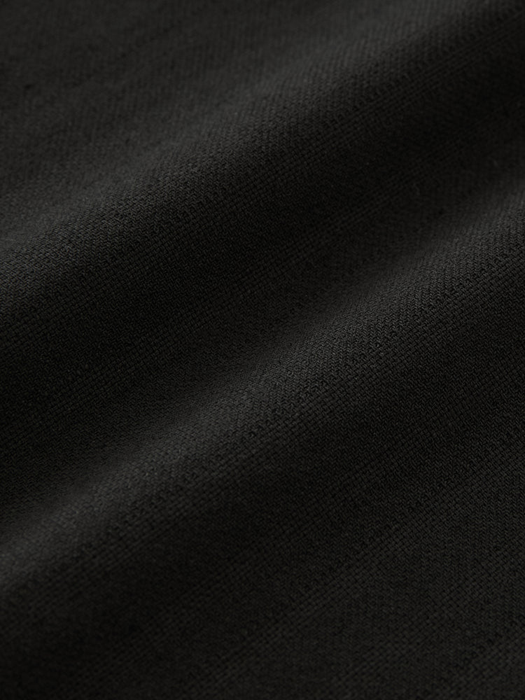 SANKO MATELASSE SHIRT IN BLACK