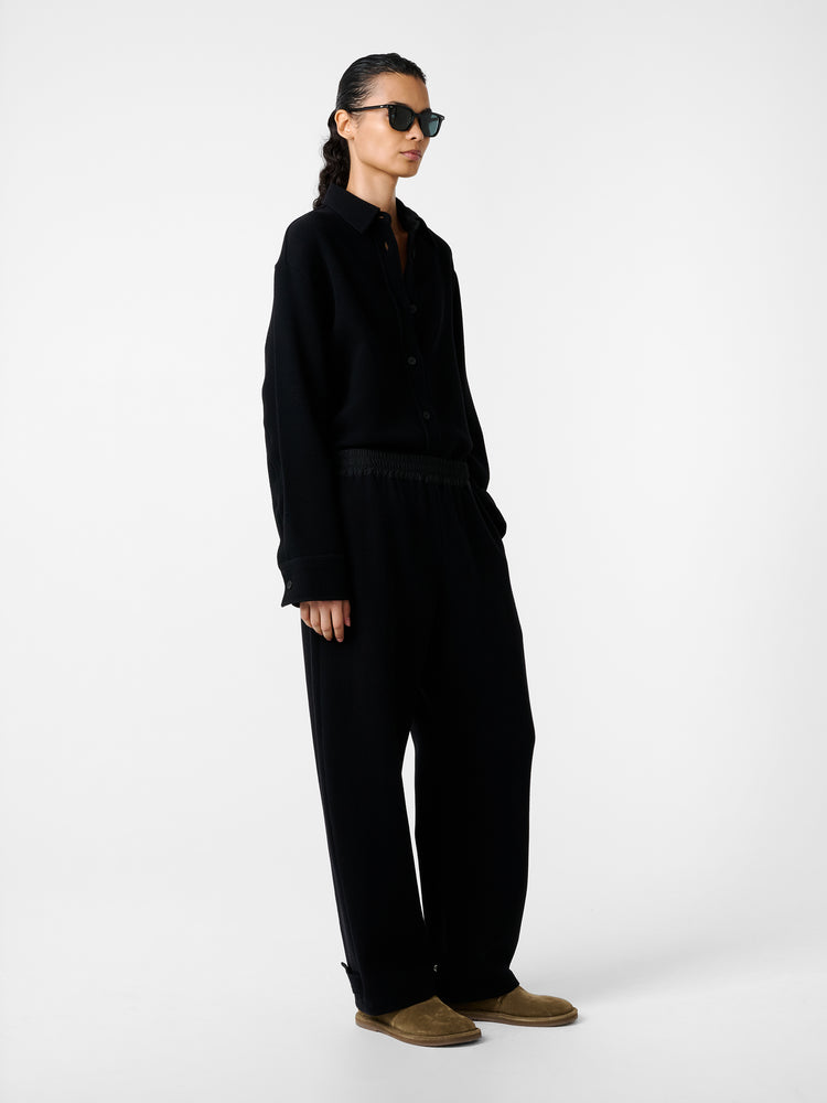 SANTIN SHIRT IN BLACK