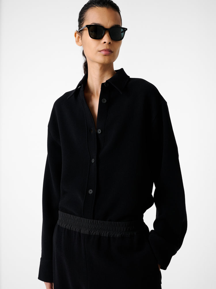 SANTIN SHIRT IN BLACK