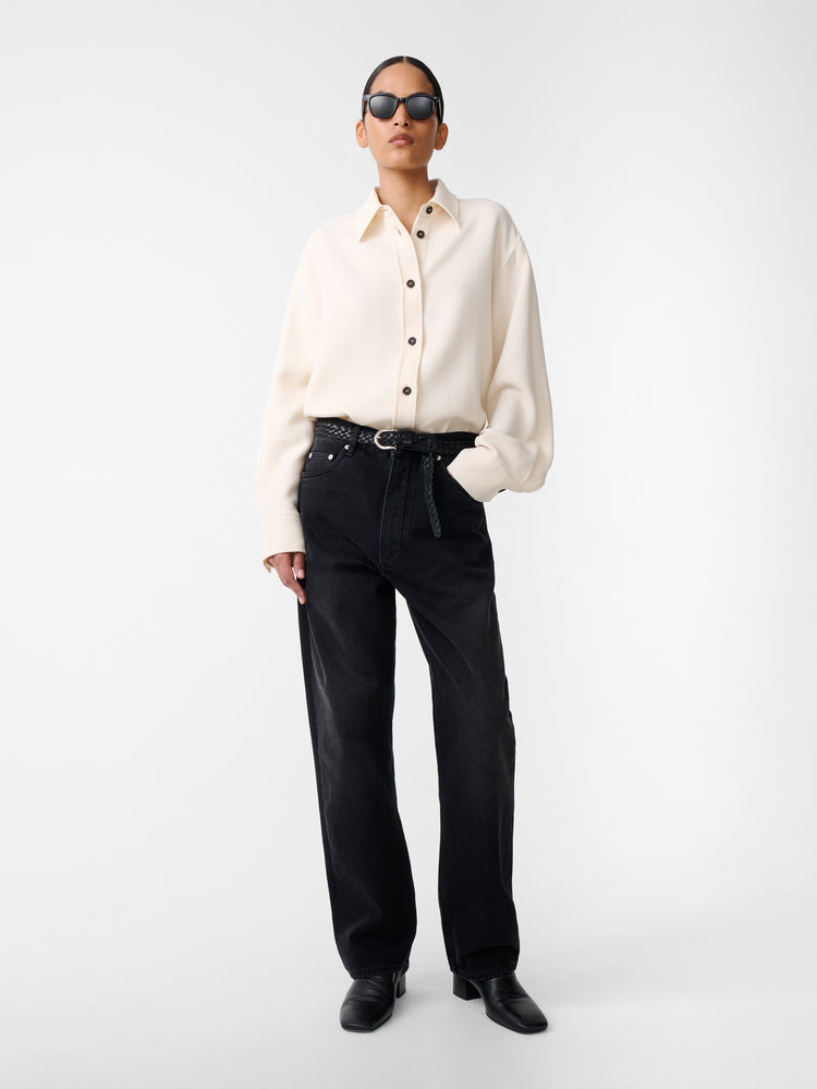 SANTINI SHIRT IN CHALK