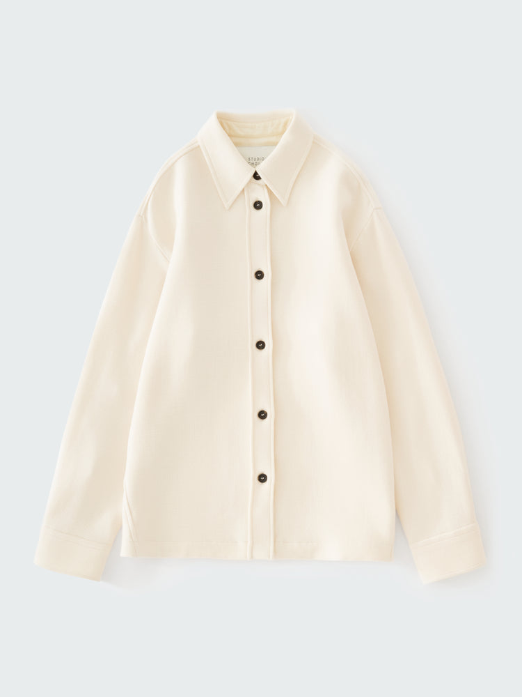 SANTINI SHIRT IN CHALK