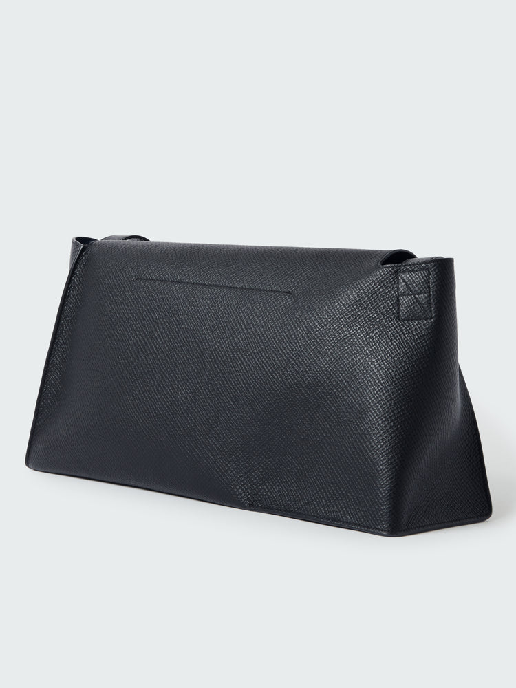 【EXCLUSIVE】SHIBORU LEATHER BAG IN DARKEST NAVY