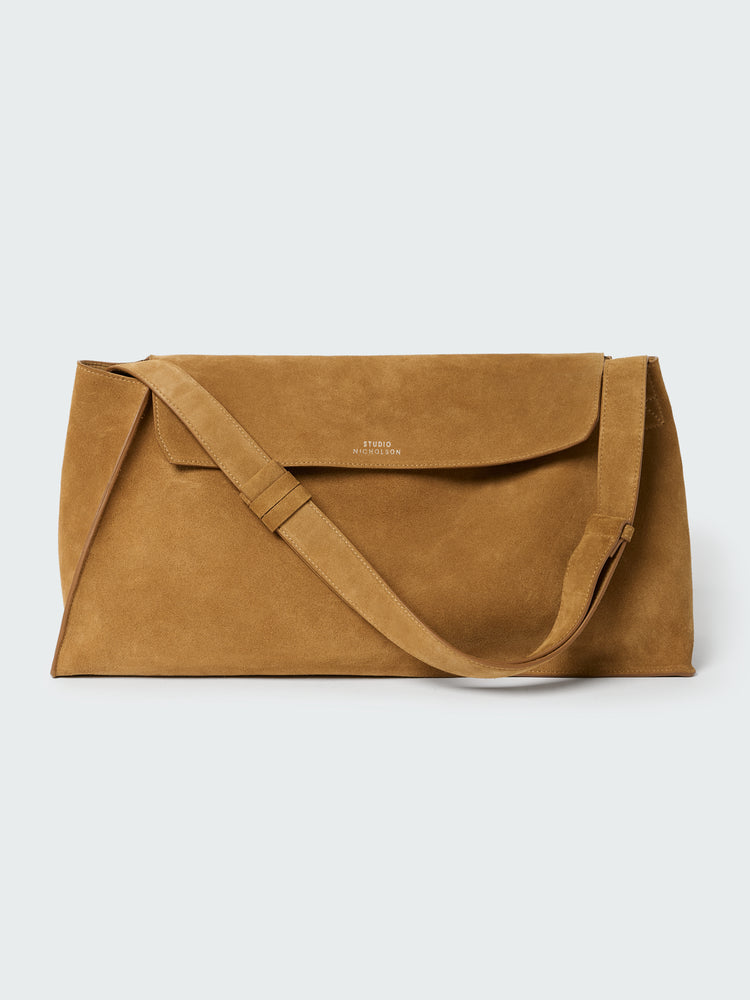 SHIBORU SUEDE BAG IN SAND