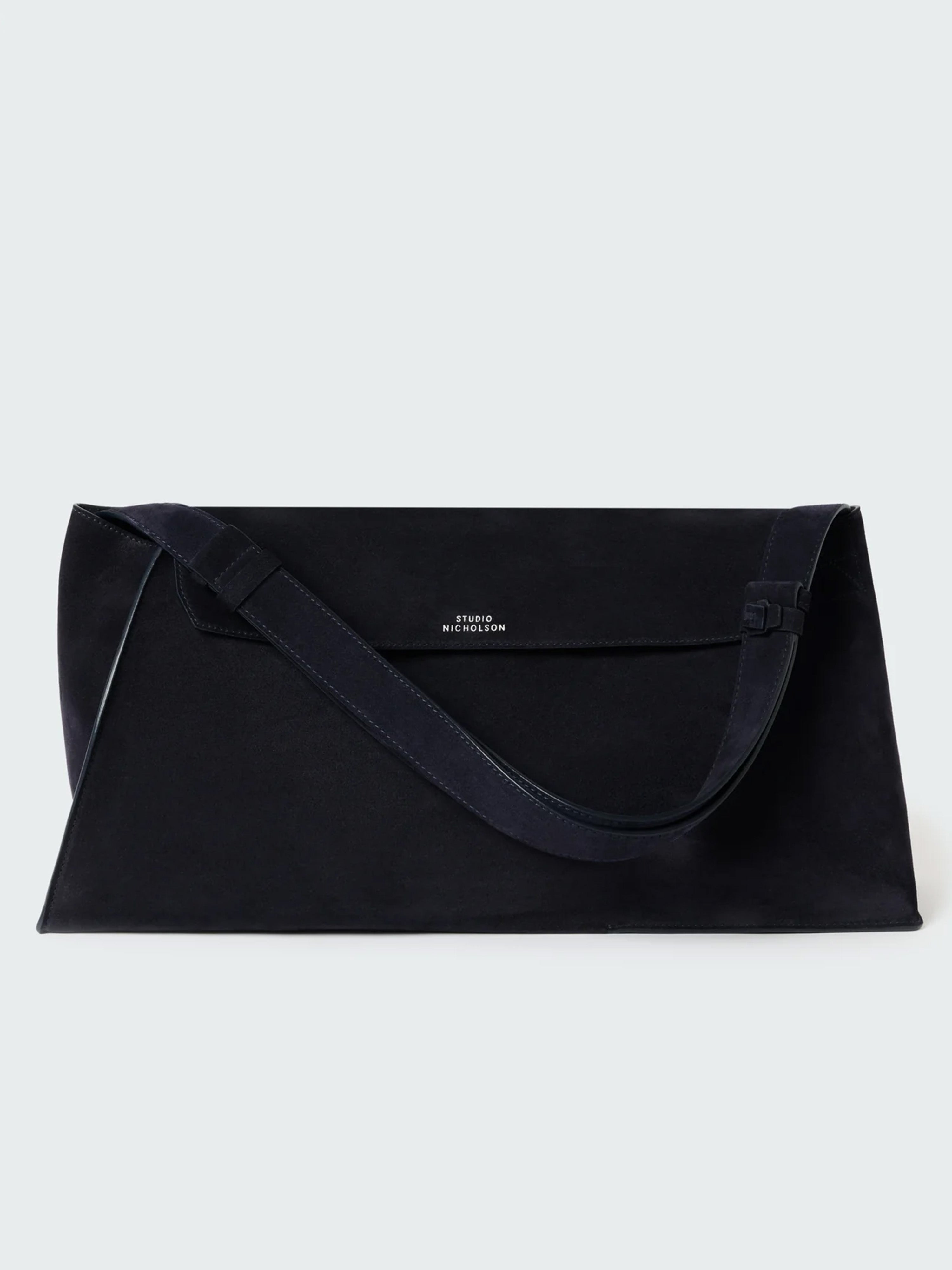 SHIBORU SUEDE BAG IN DARKEST NAVY
