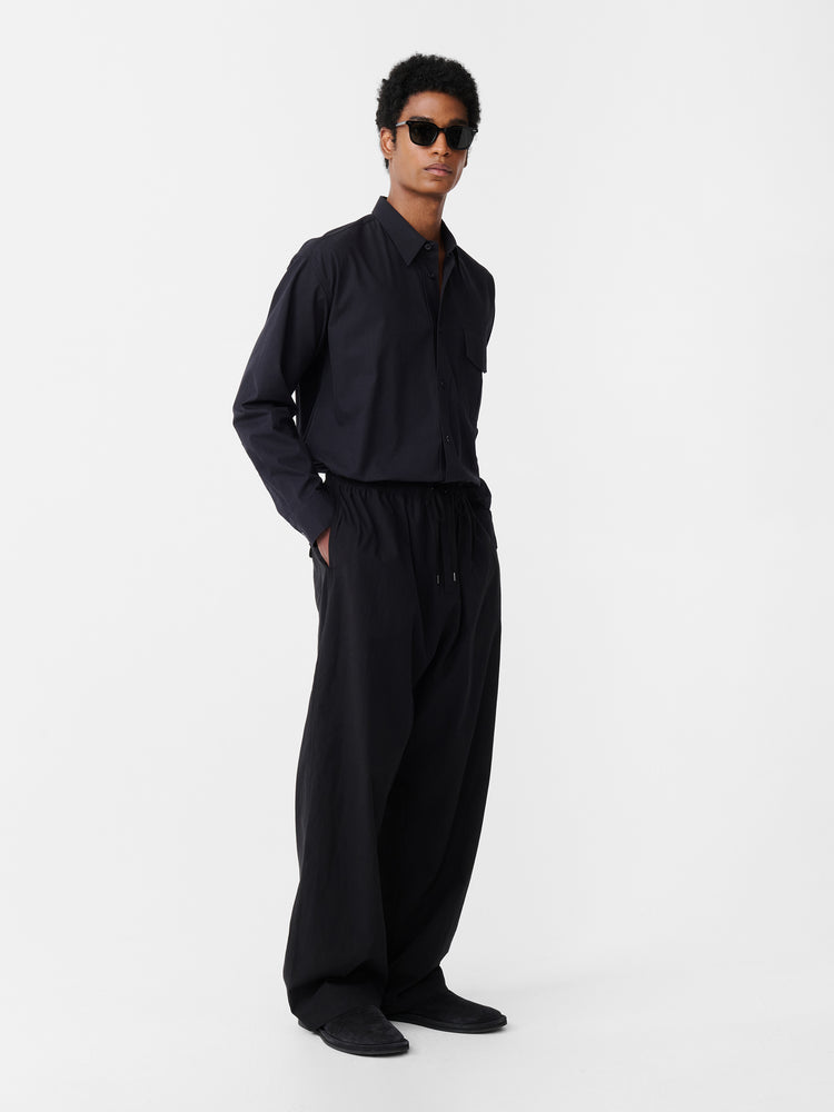 SOLST SHIRT IN DARKEST NAVY