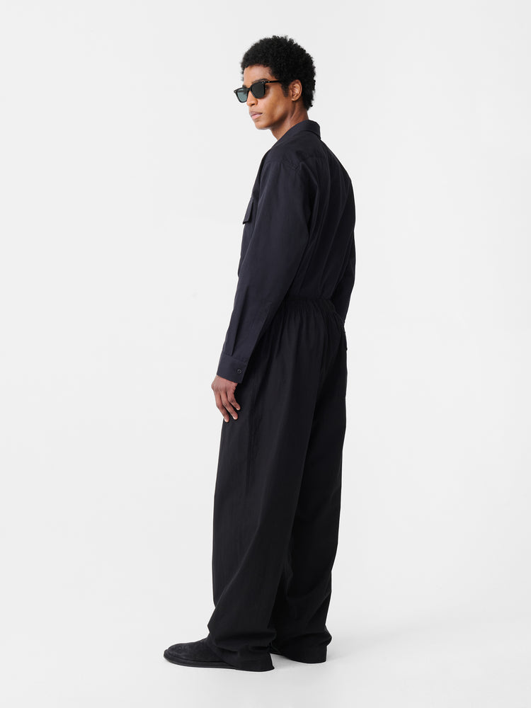SOLST SHIRT IN DARKEST NAVY