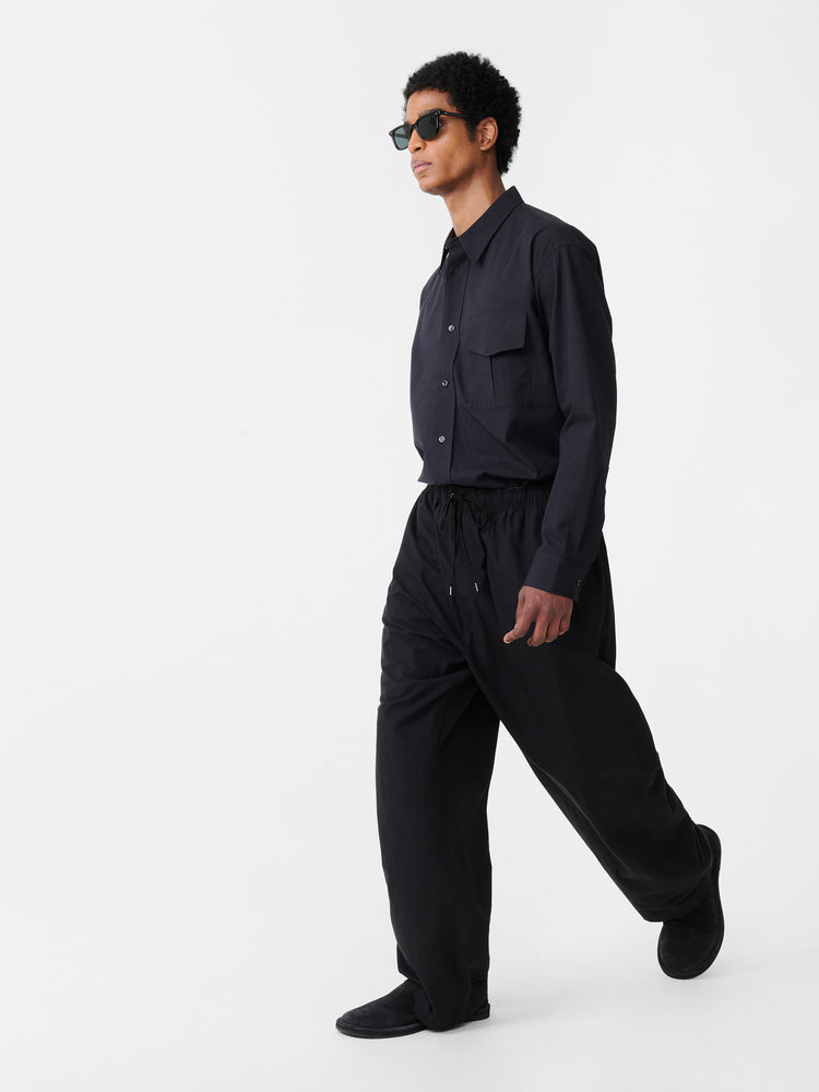 SOLST SHIRT IN DARKEST NAVY