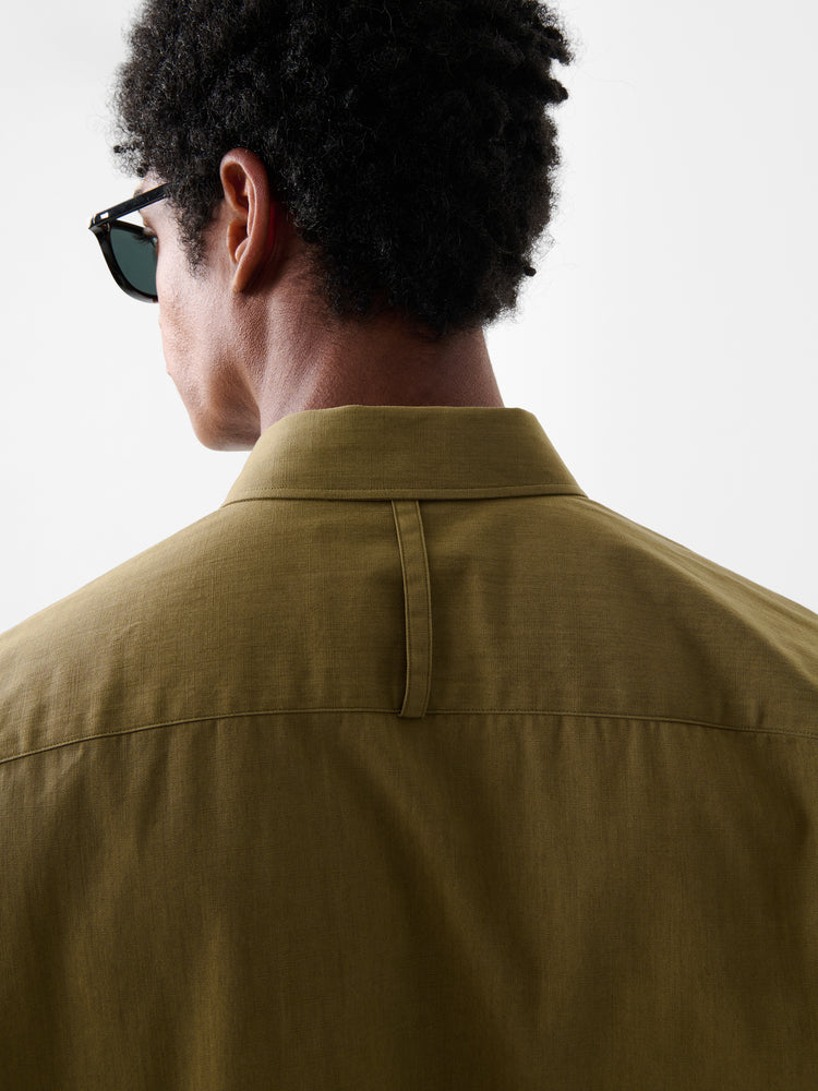 SOLST SHIRT IN MILITARY GREEN