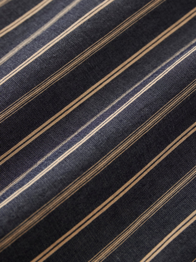 SORONO SHIRT IN INDIGO STRIPE
