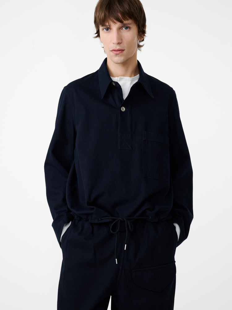 STOWE SHIRT IN INDIGO