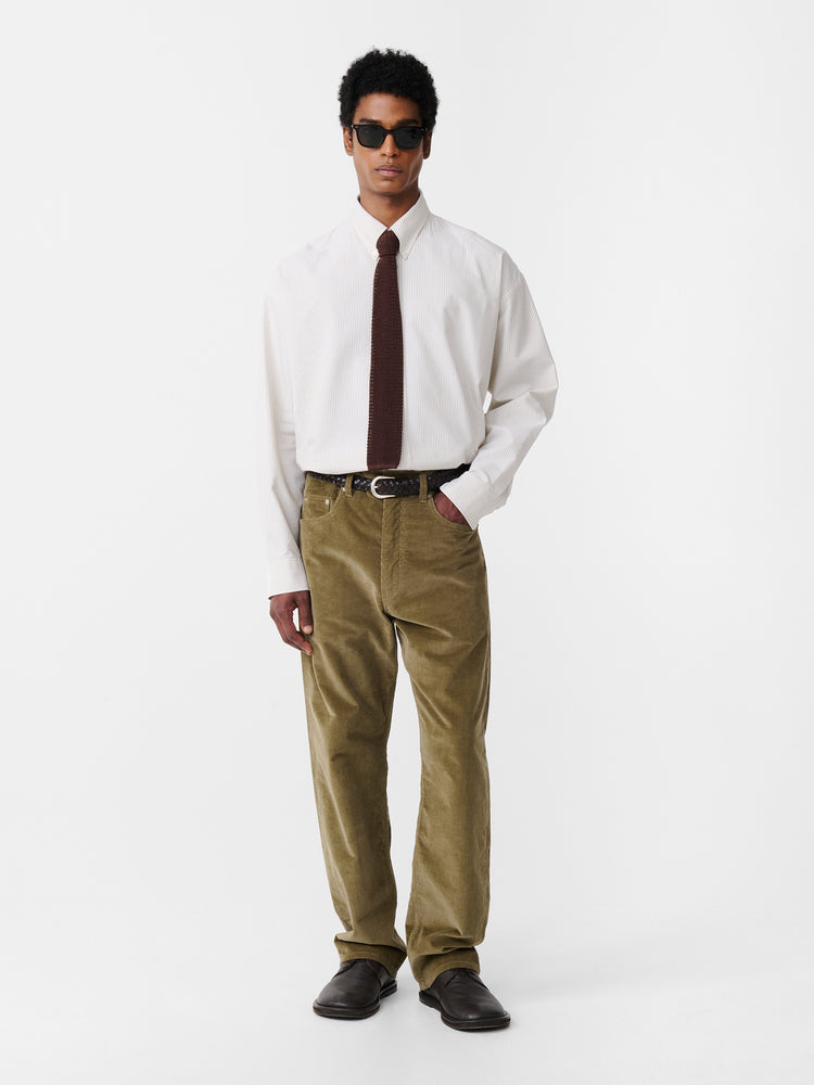 SILK TIE IN ESPRESSO