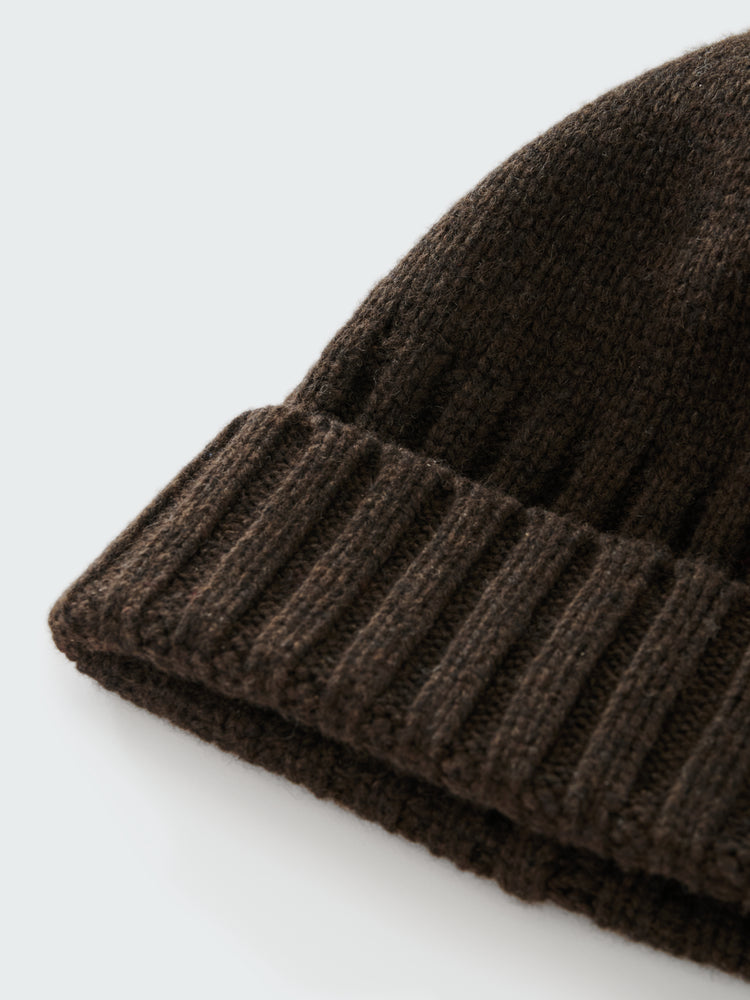 TIMO BEANIE IIN ESPRESSO BROWN