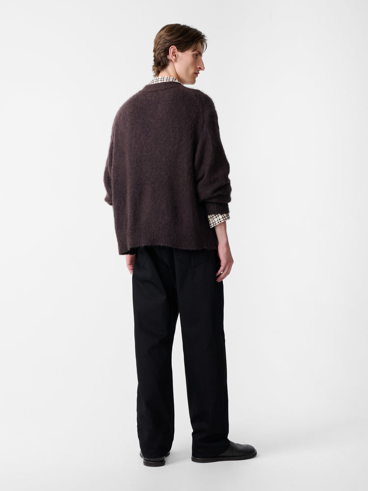 TREY KNIT IN ESPRESSO