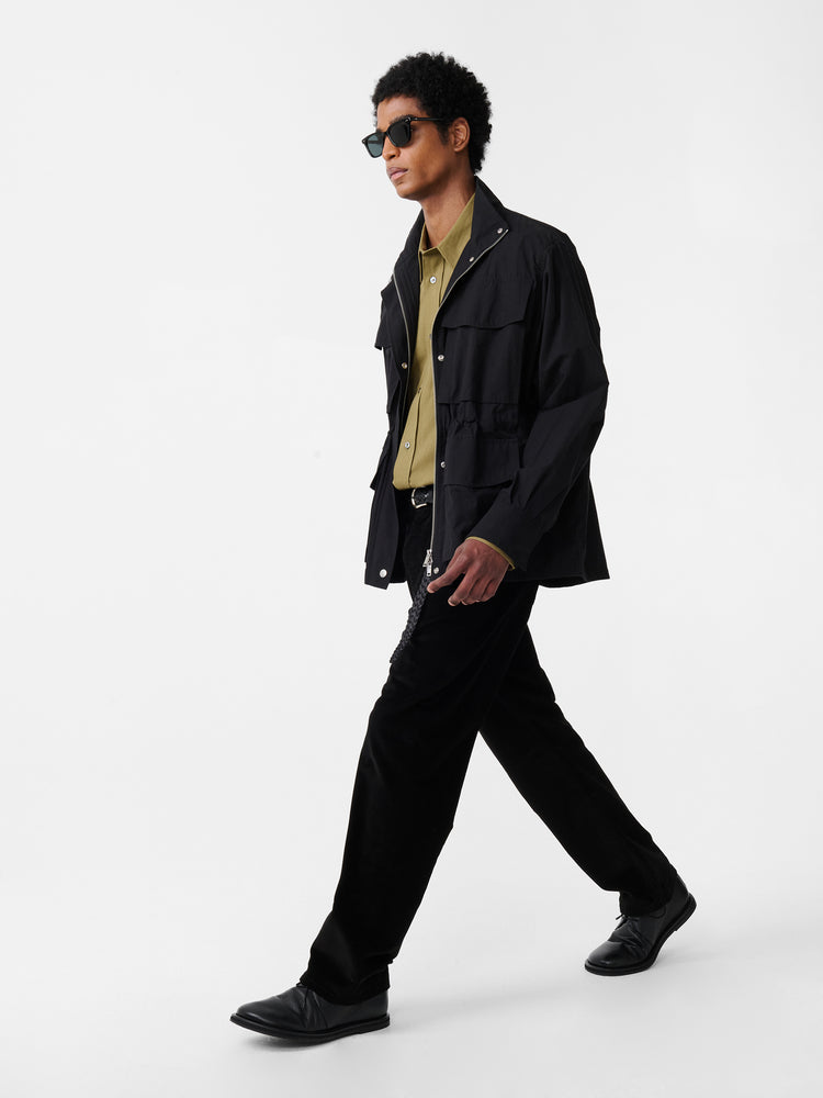 VISTA JACKET IN WASHED BLACK