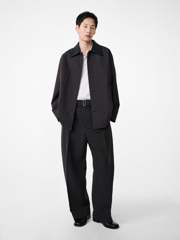 VITAL PANT IN BLACK GRAPE