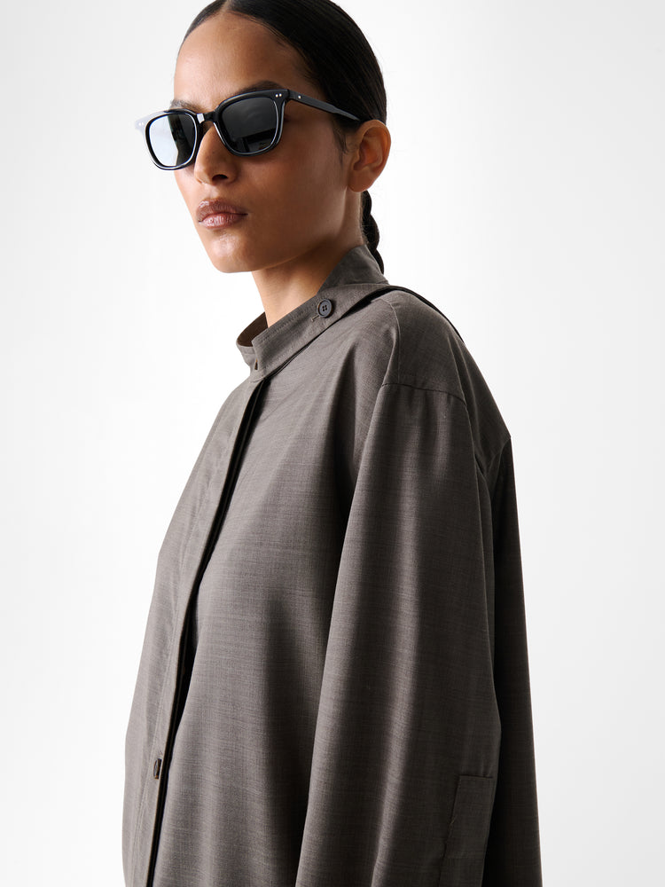 WHEELER DRESS IN MELANGE