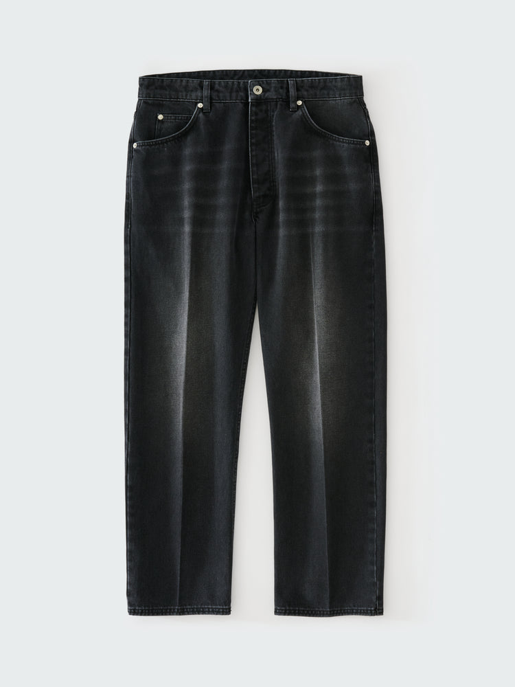 SN X AARON LEVINE WINDSLOW DENIM PANT IN BLACK COWBOY CREASE