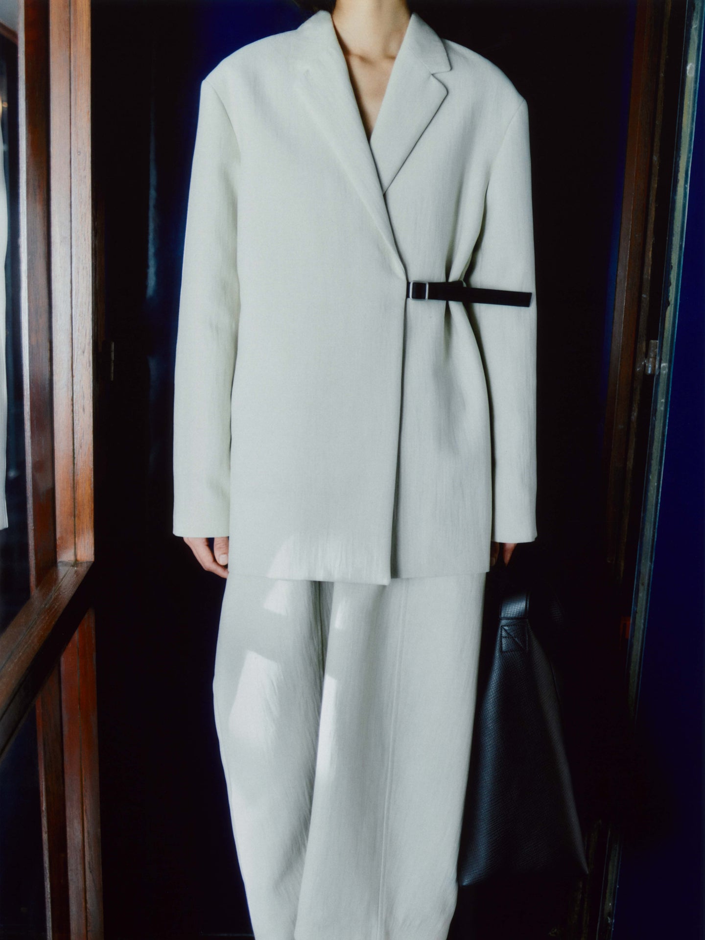 SILAS JACKET IN DOVE