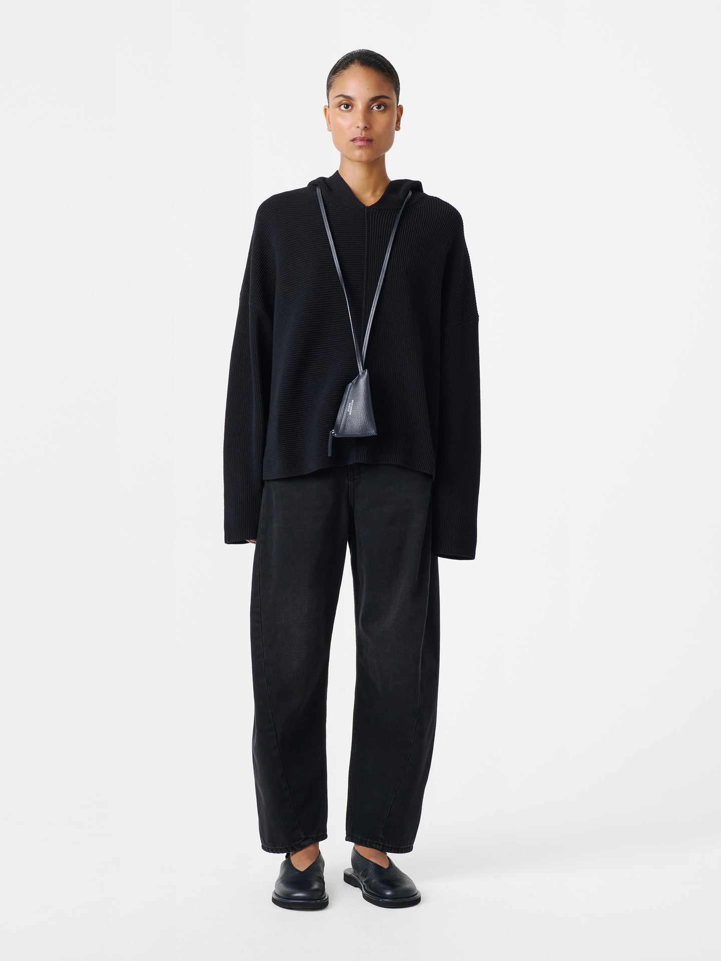 AKERMAN DENIM PANT IN WASHED BLACK