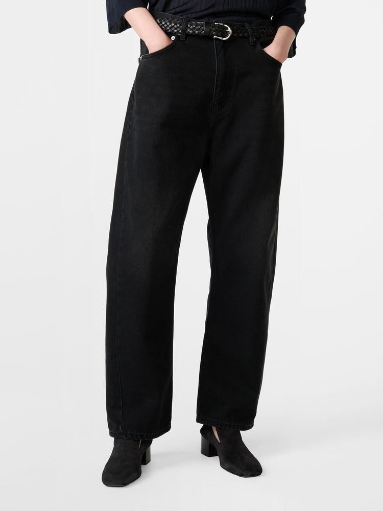 DENJO DENIM PANT IN WASHED BLACK