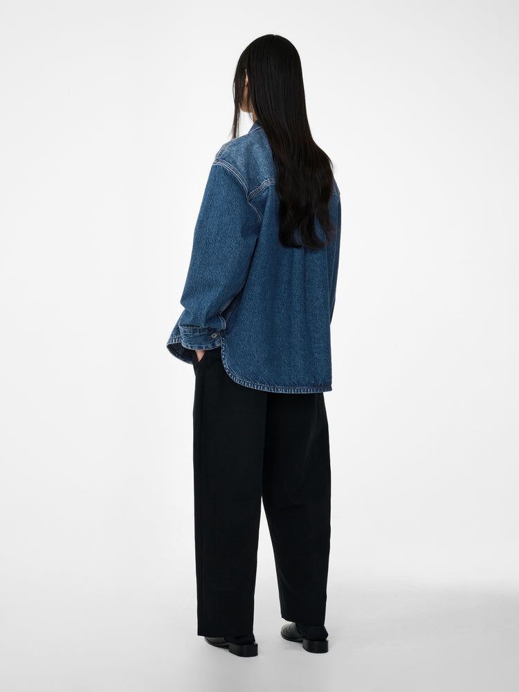 PASO SHIRT IN WORN WASH INDIGO
