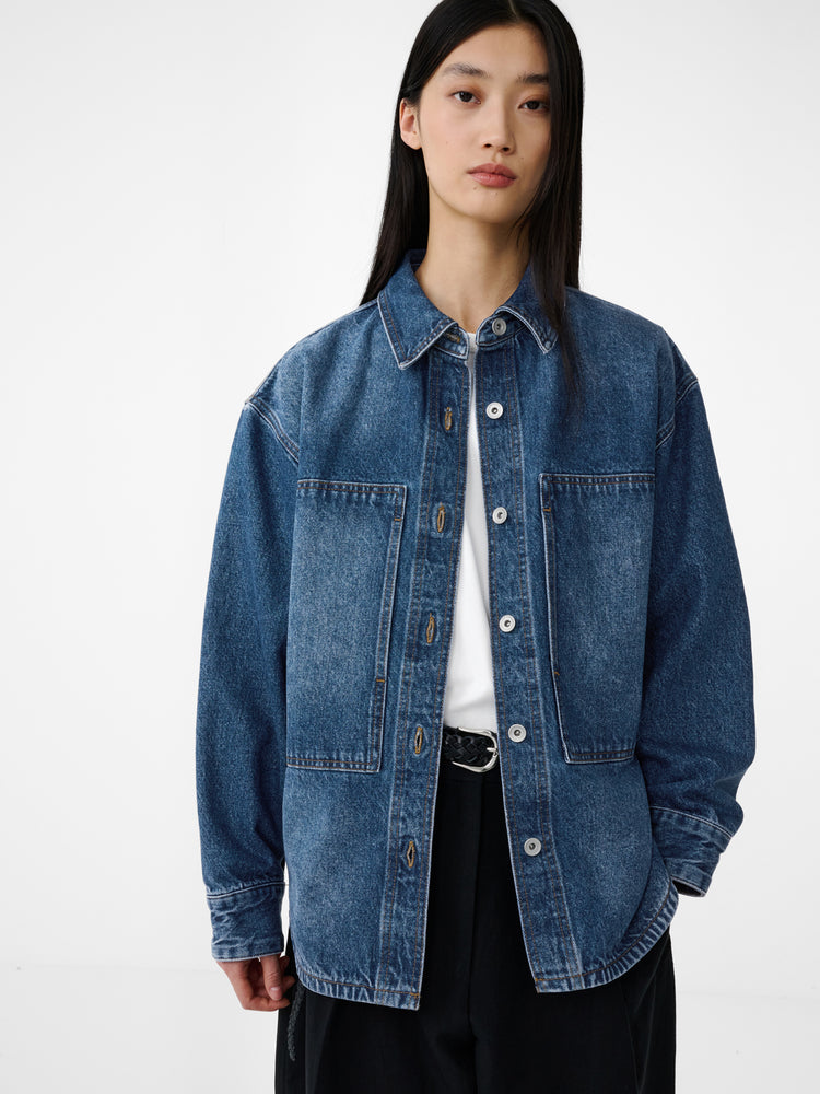 PASO SHIRT IN WORN WASH INDIGO