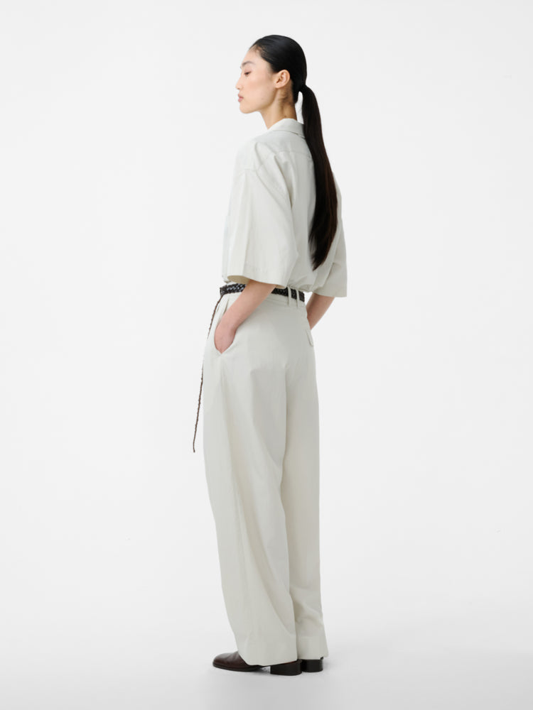 ACUNA VISCOSE PANT IN BONE