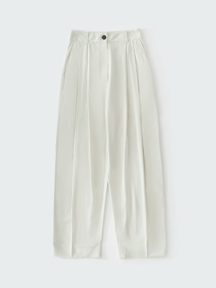 ACUNA VISCOSE PANT IN BONE