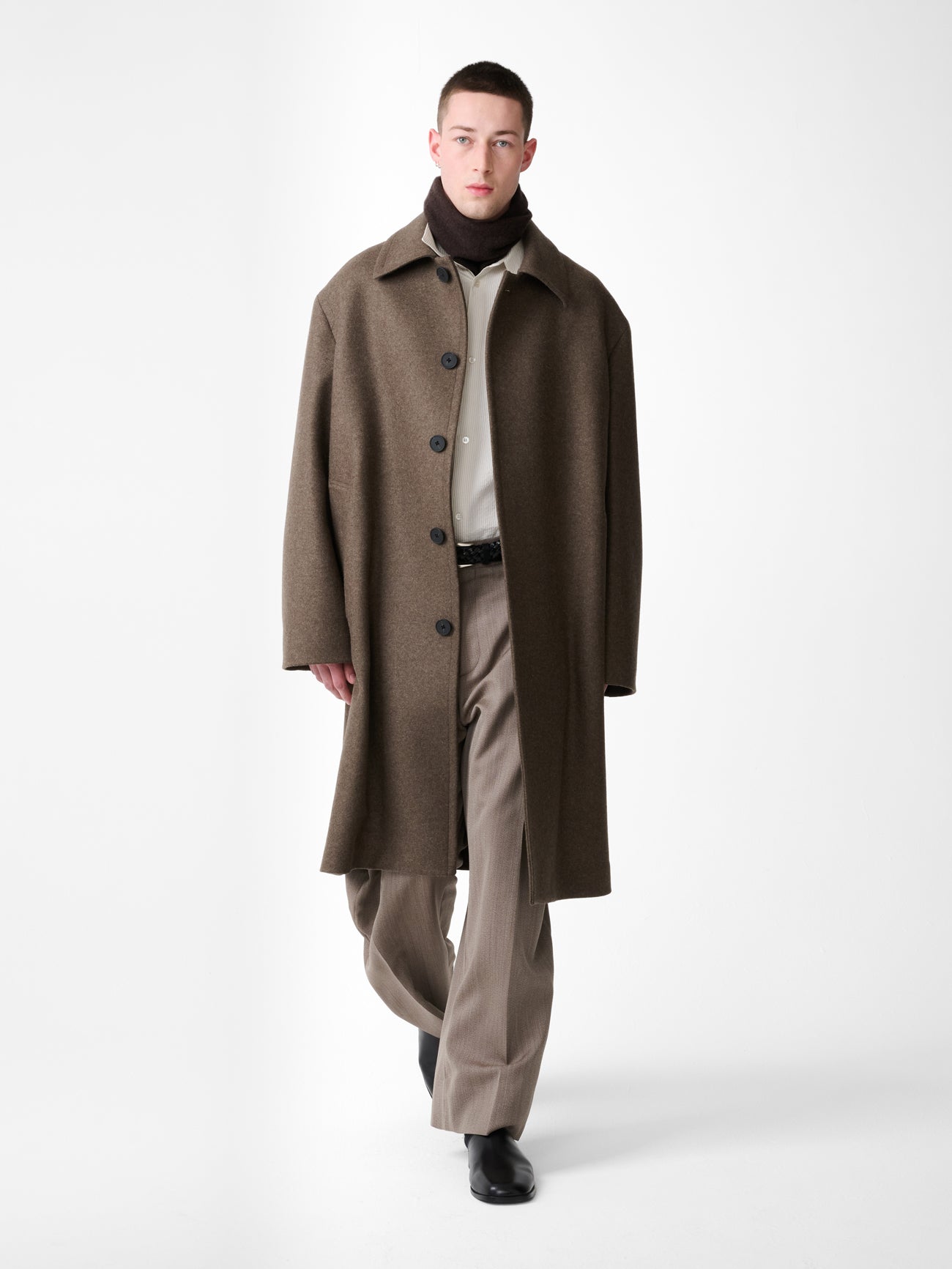 ADY WOOL COAT IN LODEN