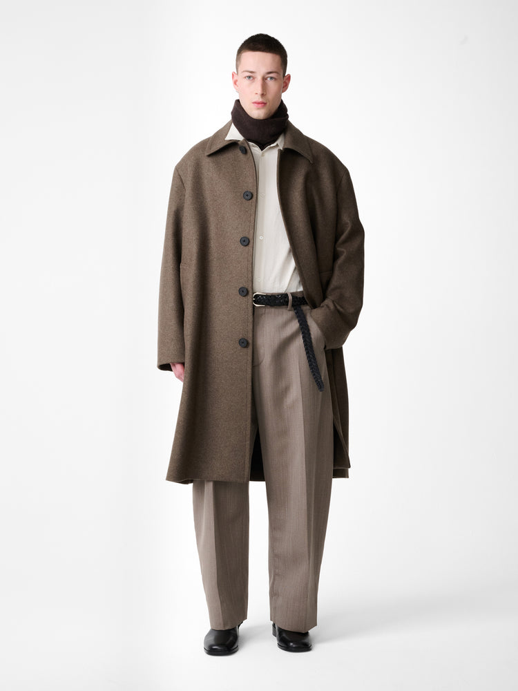 ADY WOOL COAT IN LODEN