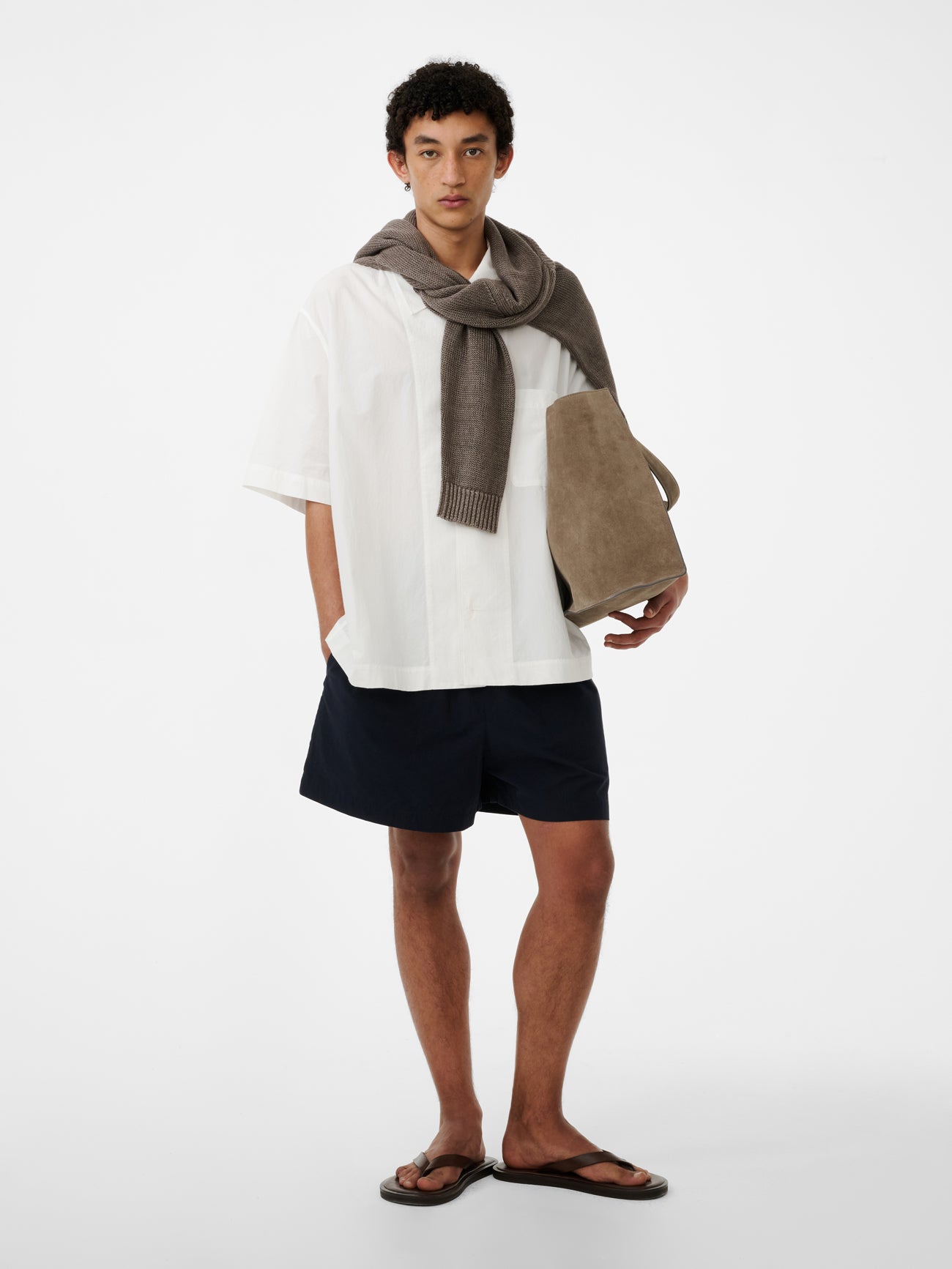 AGIOS SHIRT IN OPTIC WHITE