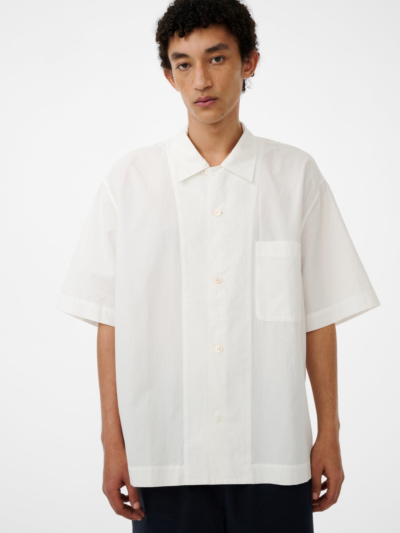 AGIOS SHIRT IN OPTIC WHITE