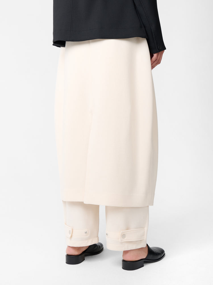 ARU SKIRT IN CHALK