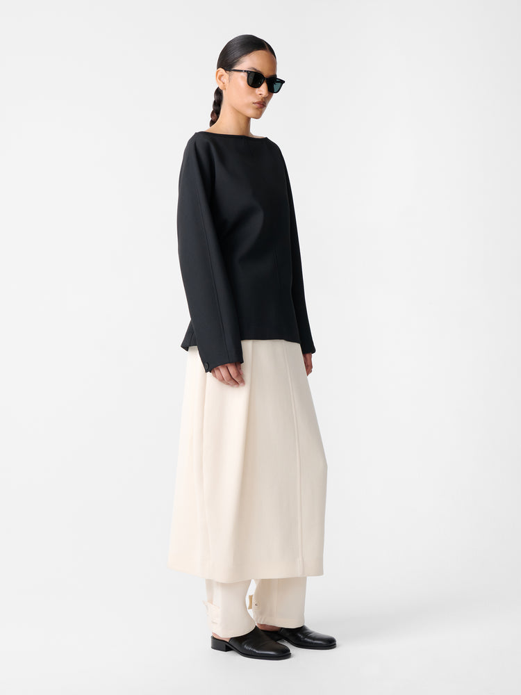 ARU SKIRT IN CHALK