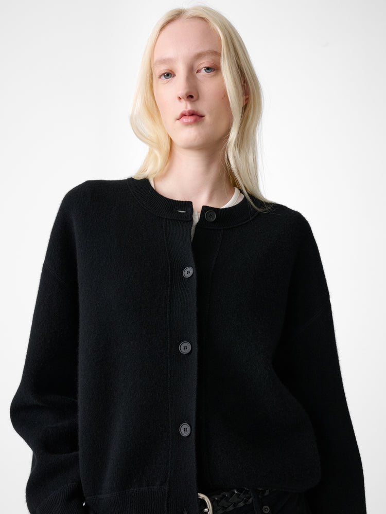 ARVINE CARDIGAN KNIT IN BLACK