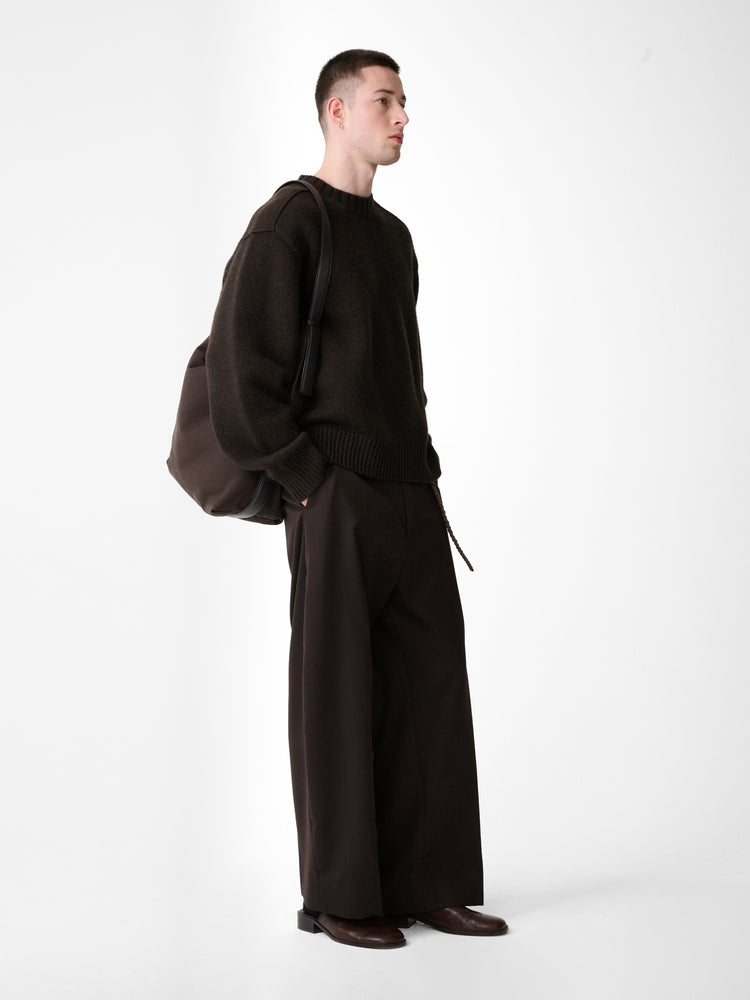 BEREZ KNIT IN ESPRESSO BROWN