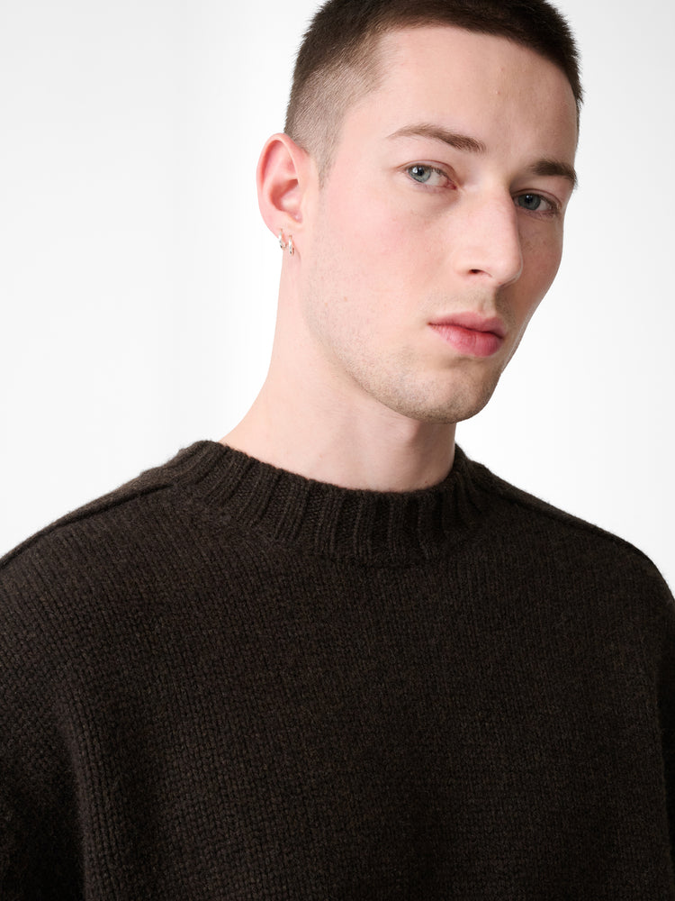 BEREZ KNIT IN ESPRESSO BROWN