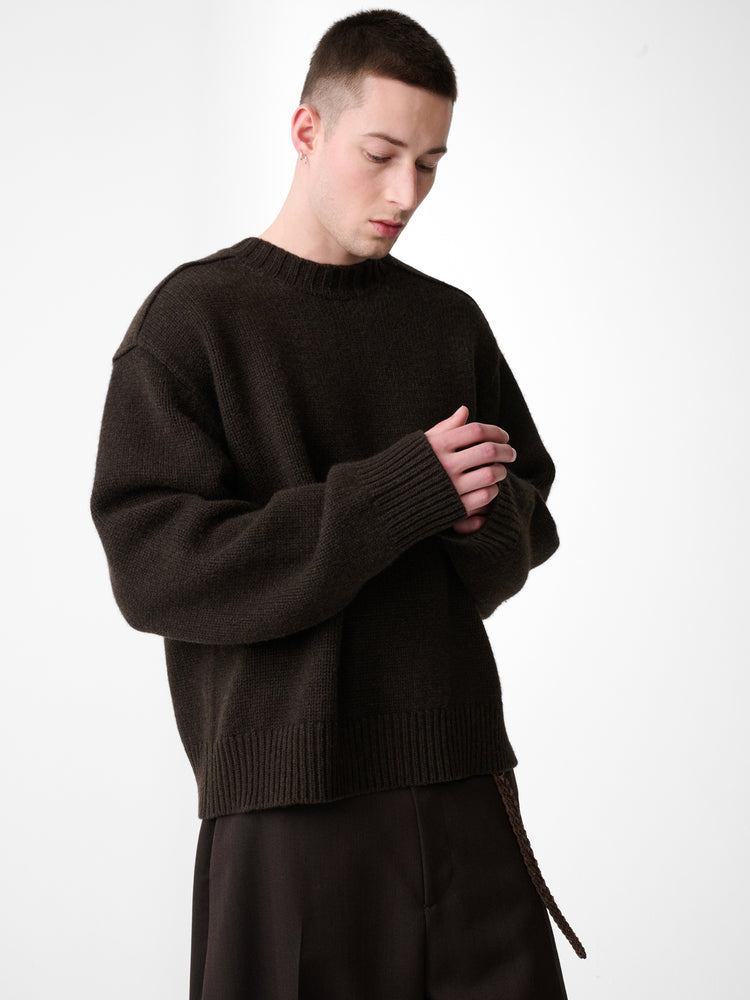 BEREZ KNIT IN ESPRESSO BROWN