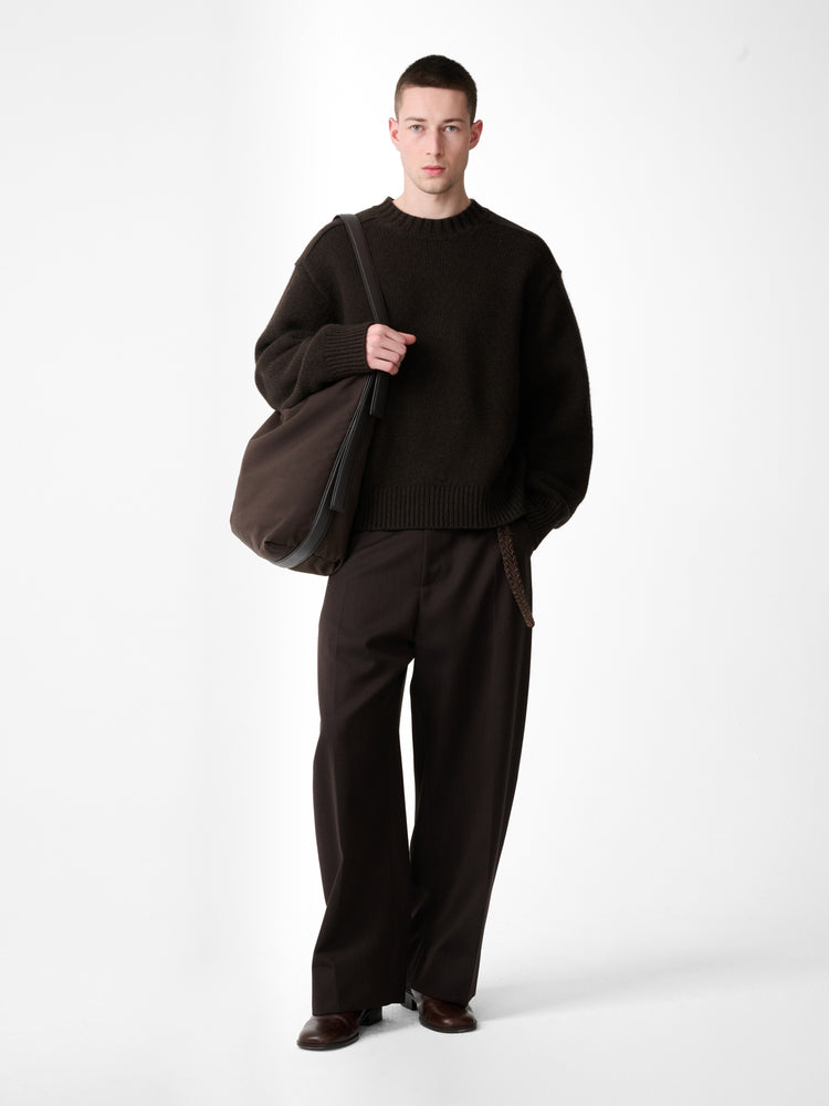 BEREZ KNIT IN ESPRESSO BROWN